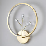 Bifurcated Crystal Wall Light