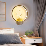 Bifurcated Crystal Wall Light