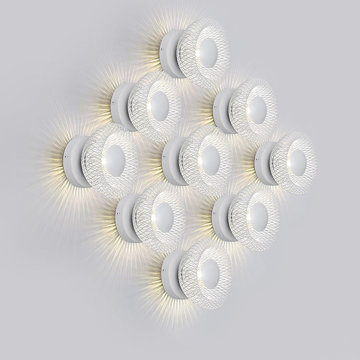 Bird Nest Wall Light