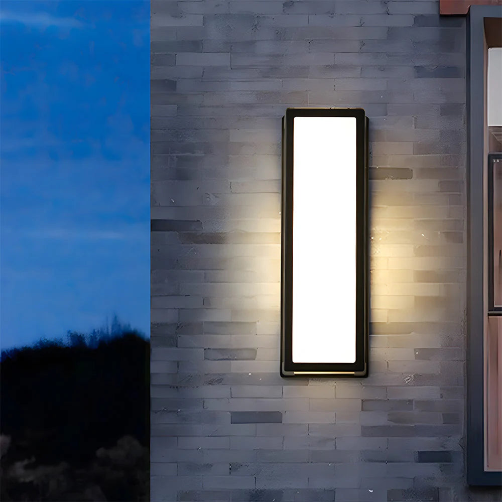 Modern Black Hardware Waterproof Led Outdoor Wall Light