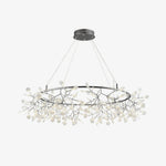 Big O Firefly LED Chandelier — Modern Black Designer Pendant Light