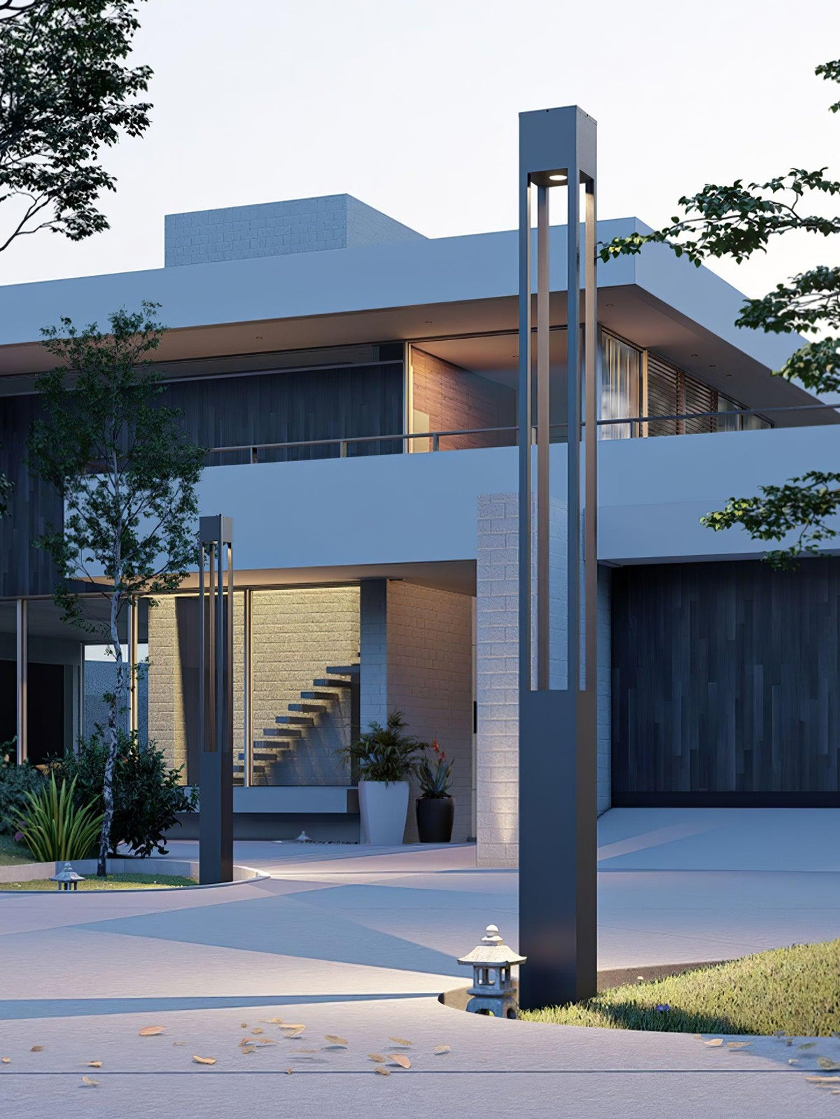 Pole Outdoor Post Garden Light 1