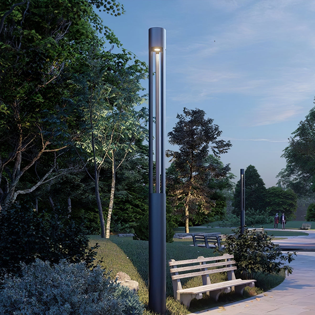 Pole Outdoor Post Garden Light 1