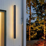 Long Strip Solar Outdoor Sconce