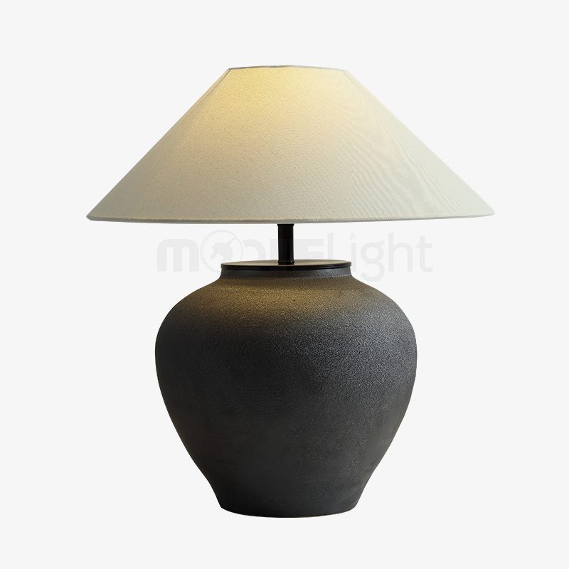 Black Mud Table Lamp