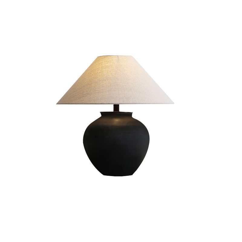 Black Mud Table Lamp