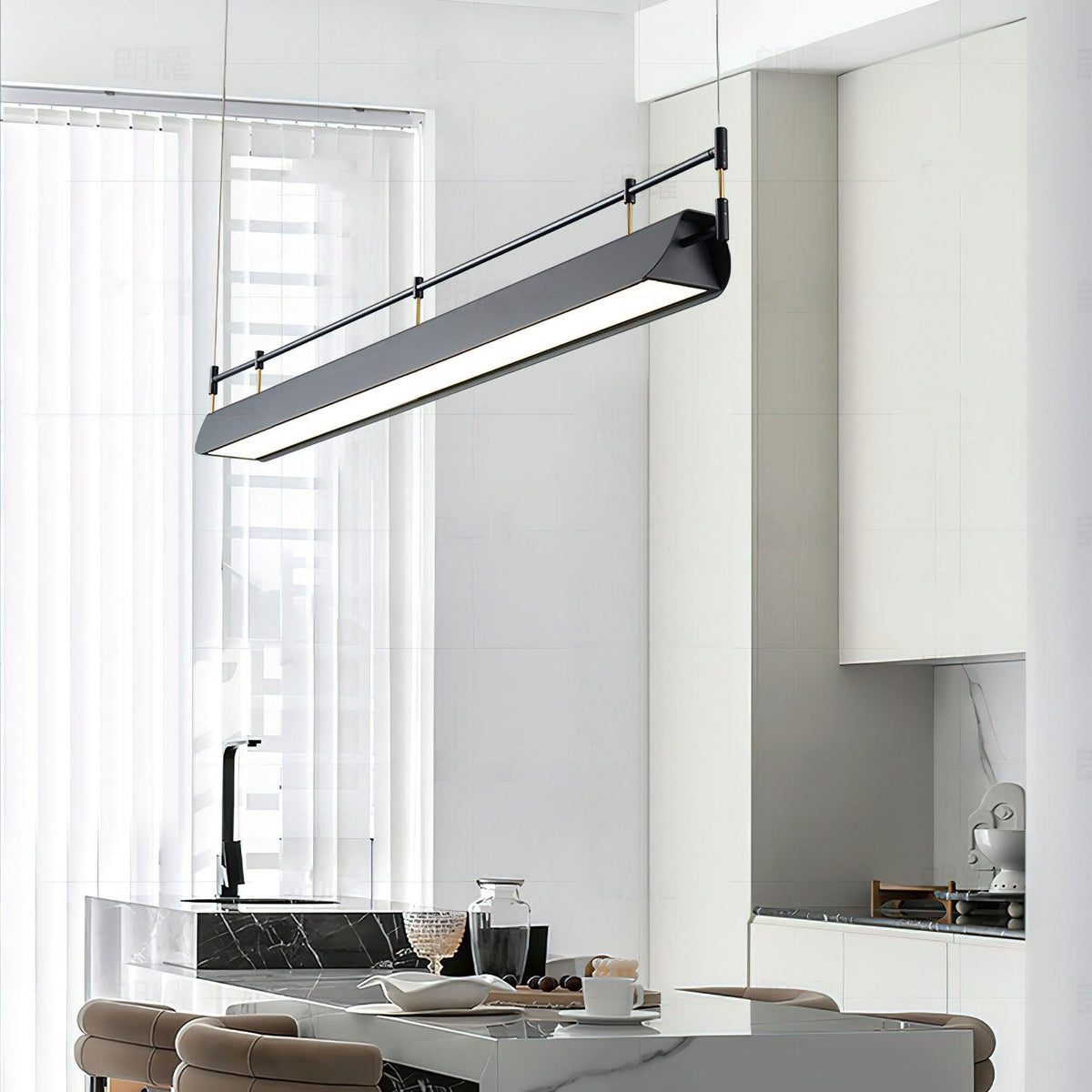 Black Roof Led Chandelier