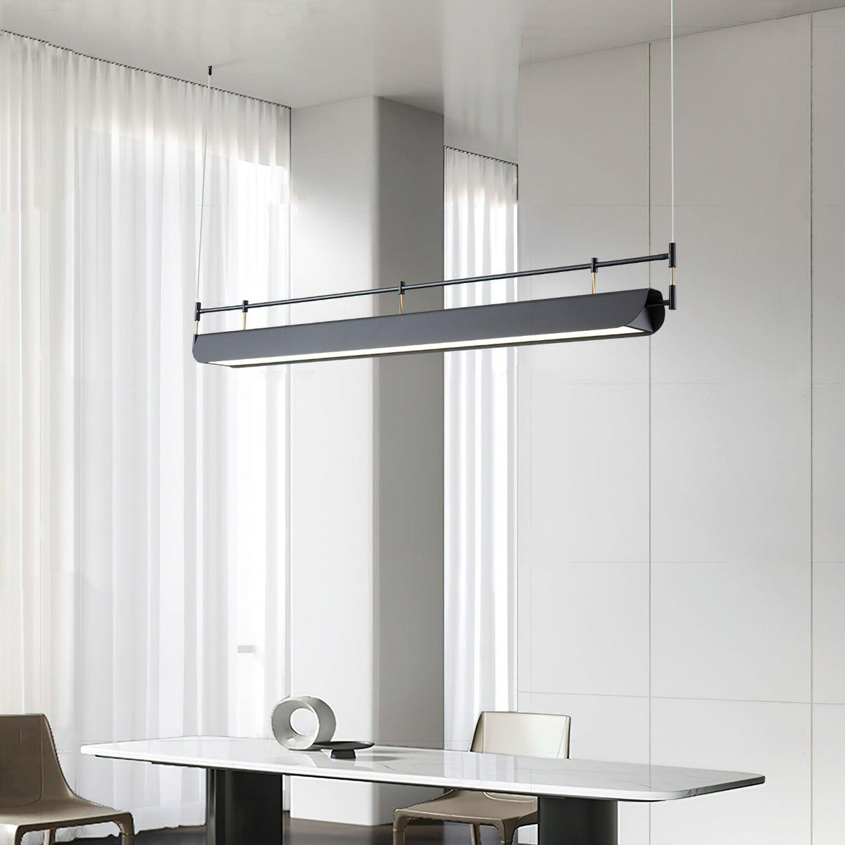 Black Roof Led Chandelier