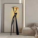 black-sculpture-floor-lamp