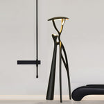 black-sculpture-floor-lamp