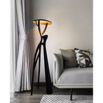 black-sculpture-floor-lamp