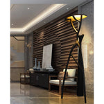 black-sculpture-floor-lamp