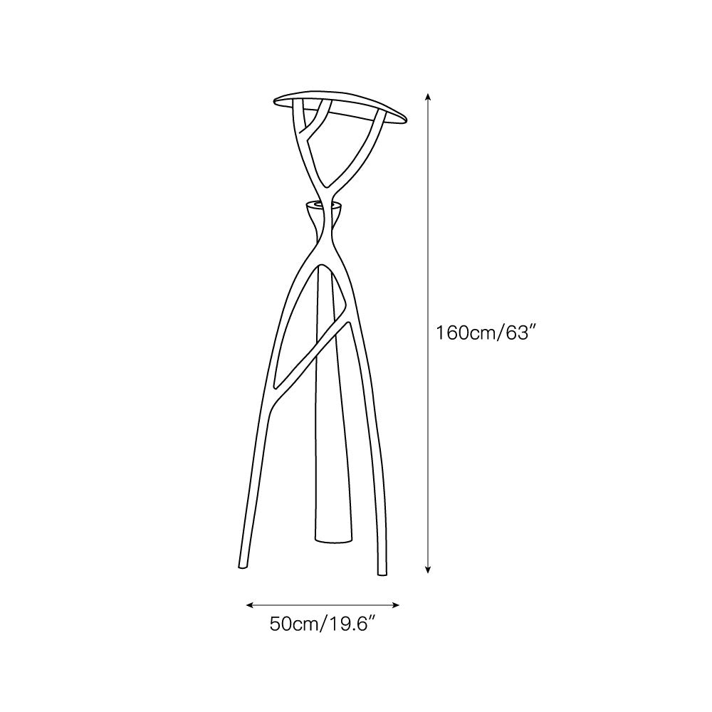 black-sculpture-floor-lamp