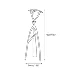black-sculpture-floor-lamp