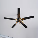 Black Vintage Ceiling Fan