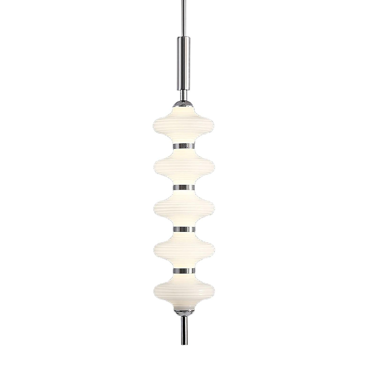 Blair Glass Pendant Light – Modern Minimalist LED Hanging Lamp