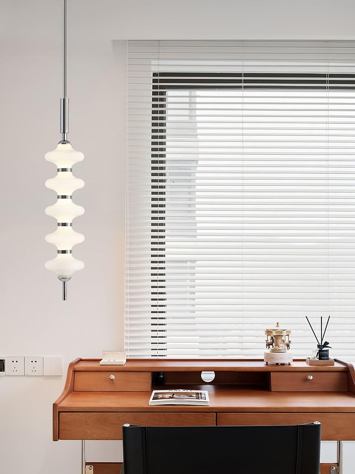 Blair Glass Pendant Light – Modern Minimalist LED Hanging Lamp