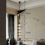 Blair Glass Pendant Light – Modern Minimalist LED Hanging Lamp
