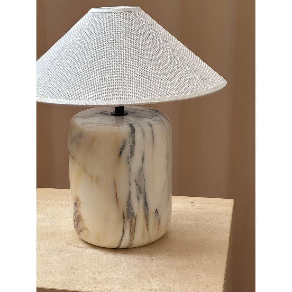 block-marble-table-lamp
