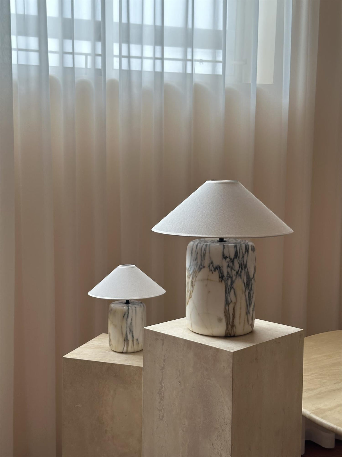 block-marble-table-lamp