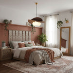 Bloom Petals Chandelier — Sculptural Fabric Pendant Light