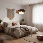 Bloom Petals Chandelier — Sculptural Fabric Pendant Light