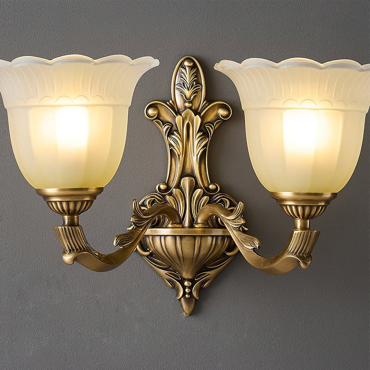 bloom-flower-brass-sconce