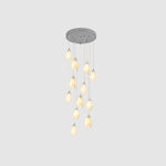 Ceramic Flower Pendant Light