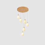 Ceramic Flower Pendant Light