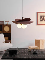 Bloom Petals Chandelier — Sculptural Fabric Pendant Light
