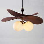 Bloom Petals Chandelier — Sculptural Fabric Pendant Light