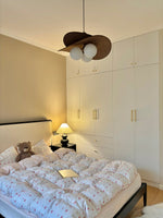 Bloom Petals Chandelier — Sculptural Fabric Pendant Light