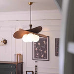 Bloom Petals Chandelier — Sculptural Fabric Pendant Light