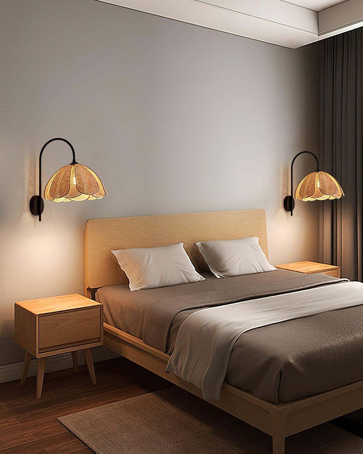 bloom-rattan-wall-lamp