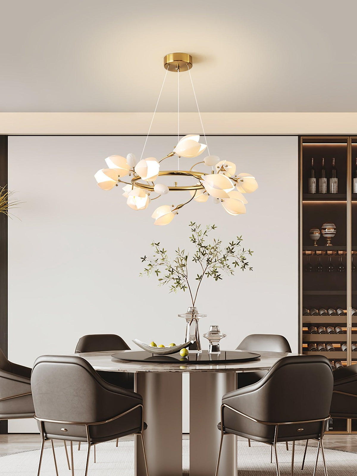 porcelain-magnolia-chandelier
