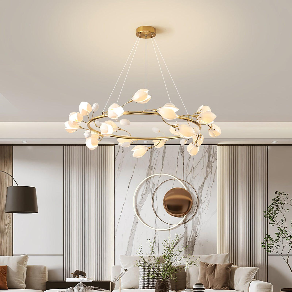 porcelain-magnolia-chandelier