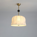 Blossom Curve Modern Fabric Pendant Light for Dining Room and Bedroom