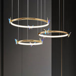 Blue Butterfly Chandelier