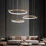 Blue Butterfly Chandelier