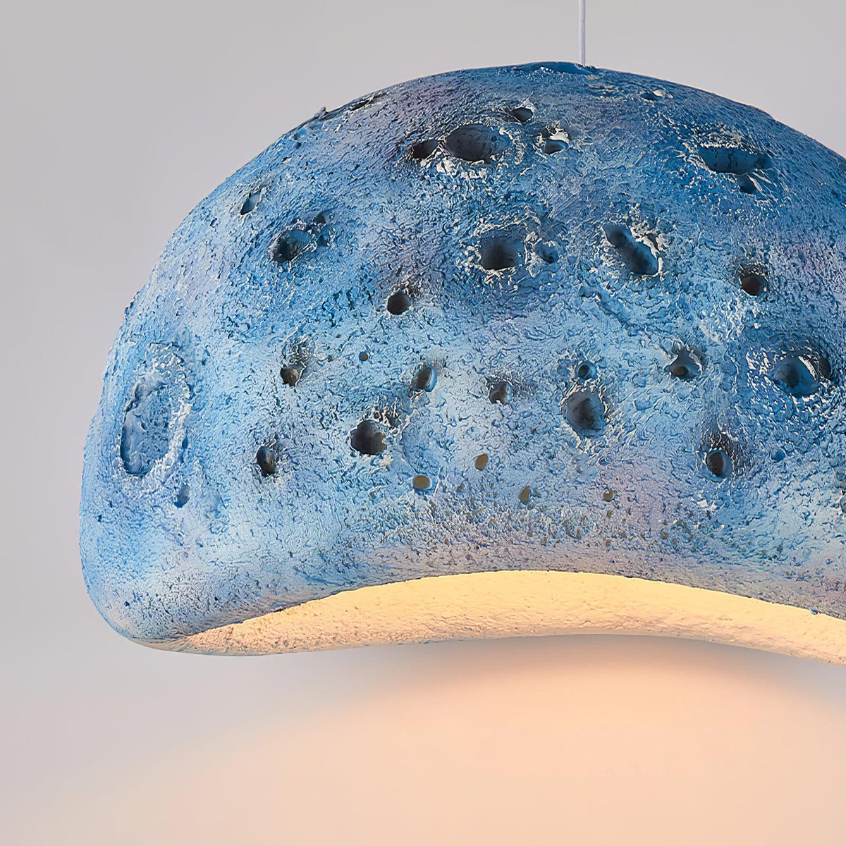 Lunara Blue Planet Pendant Light – Modern Designer Ceiling Lamp