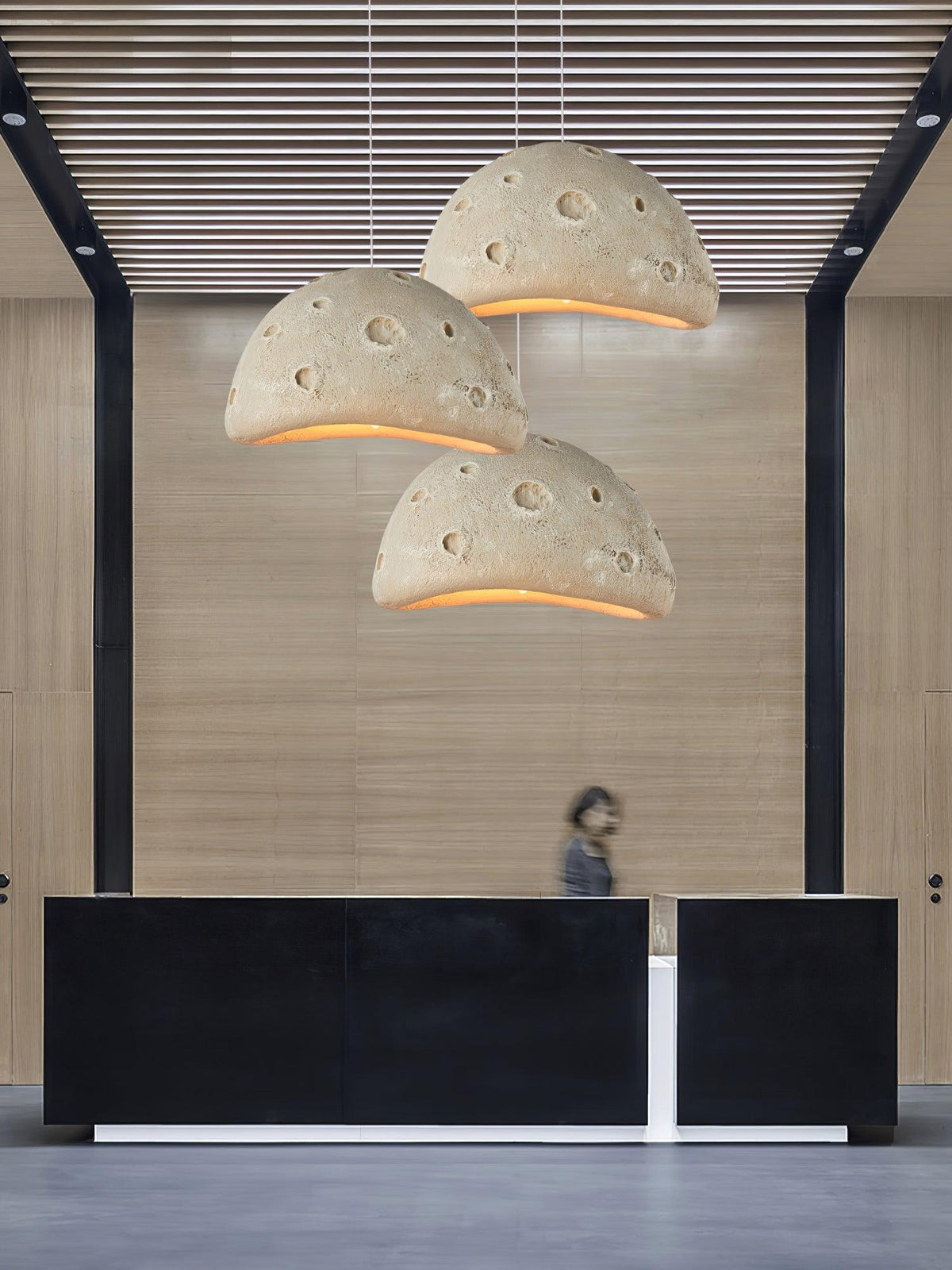 Lunara Blue Planet Pendant Light – Modern Designer Ceiling Lamp
