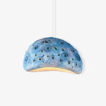 Lunara Blue Planet Pendant Light – Modern Designer Ceiling Lamp
