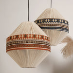 Artisan Woven Fringe Pendant Light for Boho Interiors