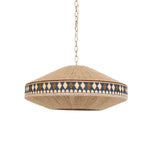 Artisan Woven Fringe Pendant Light for Boho Interiors