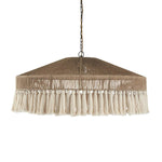 Tidecroft Tassel Pendant Light – Handwoven Hemp Rope Bohemian Chandelier