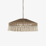 Tidecroft Tassel Pendant Light – Handwoven Hemp Rope Bohemian Chandelier
