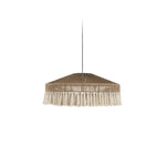 Tidecroft Tassel Pendant Light – Handwoven Hemp Rope Bohemian Chandelier