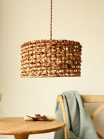boho-rattan-woven-lampshade-pendant-light