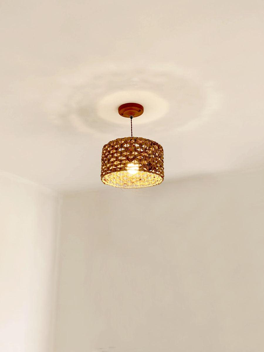 boho-rattan-woven-lampshade-pendant-light