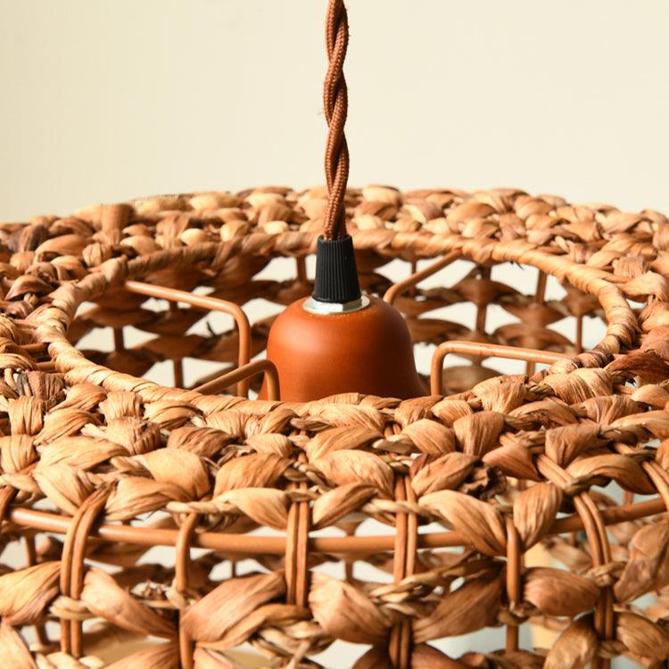 boho-rattan-woven-lampshade-pendant-light